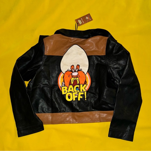 Looney Tunes X Unique Vintage Yosemite Sam Trucker Jacket - Picture 3 of 7